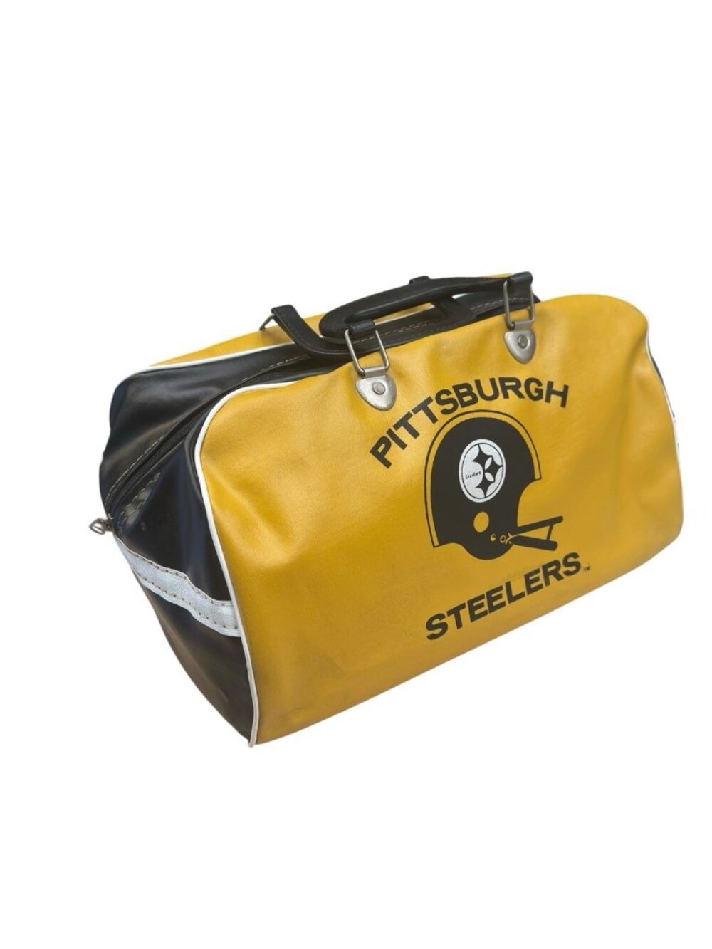 Pittsburgh Steelers Gym Tote Travel Bag #15277 Vintage 1970’s Official NFL